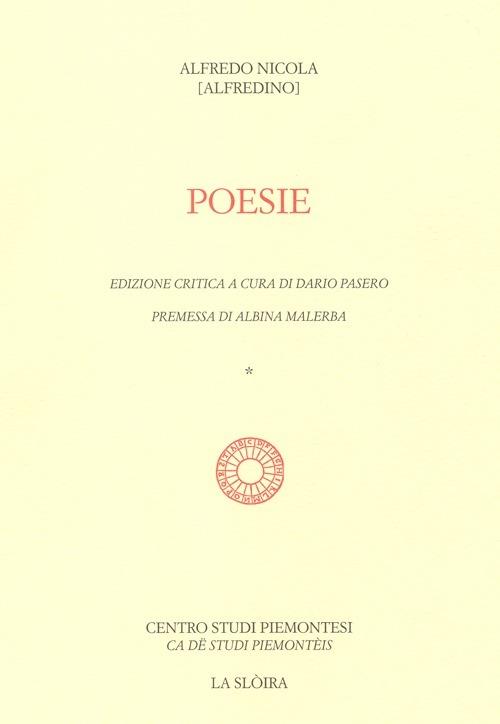 Poesie - Alfredo Nicola - copertina