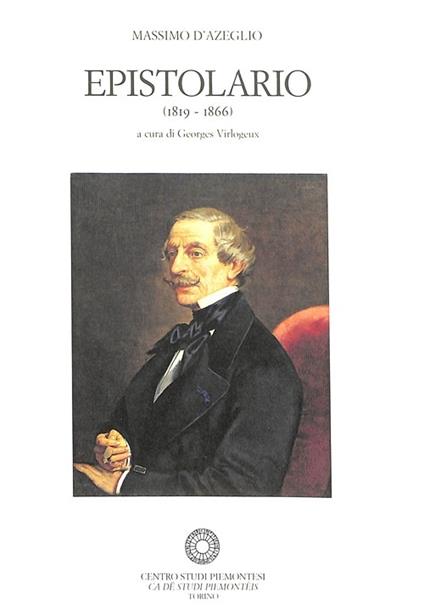 Epistolario (1819-1866). Vol. 8: 4 novembre 1852-29 dicembre 1856 - Massimo D'Azeglio - copertina