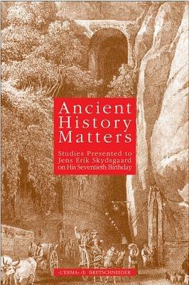 Ancient history matters. Vol. 30 - copertina