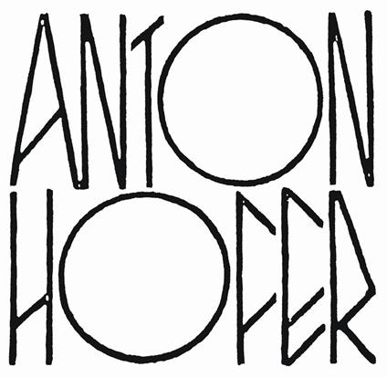 Anton Hofer. Ediz. illustrata - copertina