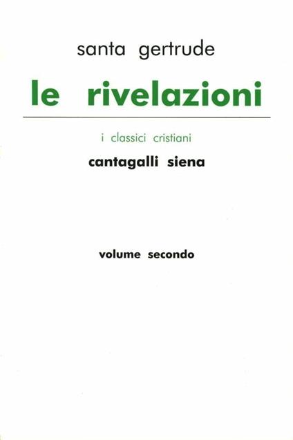 Le rivelazioni - Gertrude (santa) - copertina