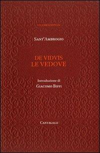 De viduis-Delle vedove - Ambrogio (sant') - copertina