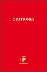 Orationes. Testo latino. Traduzione italiana a fronte - copertina