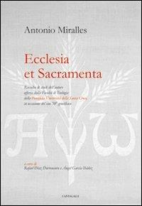 Ecclesia et sacramenta - Antonio Miralles - copertina