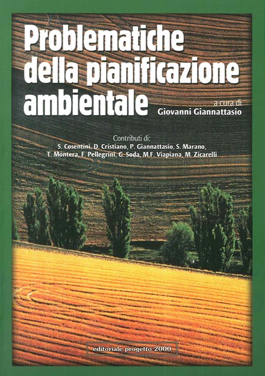 Problematiche della pianificazione ambientale - copertina