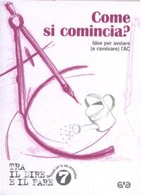 Come si comincia? Idee per avviare (e ravvivare) l'AC - copertina