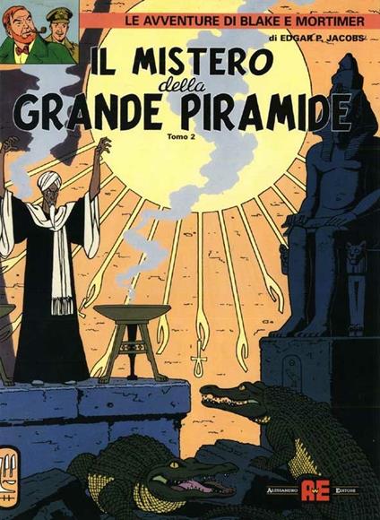 Il mistero della grande piramide. Vol. 2 - Edgar P. Jacobs - copertina