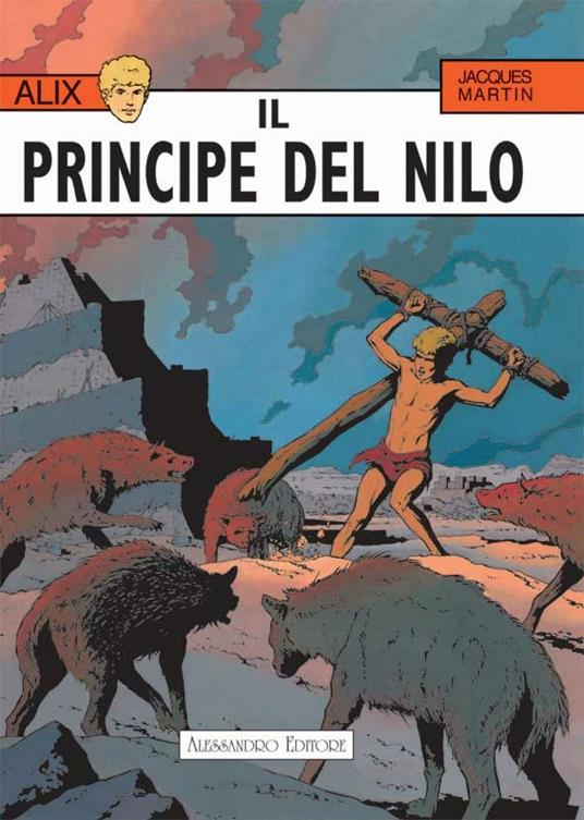 Il principe del Nilo - Jacques Martin - copertina