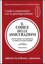 Codice delle assicurazioni. Con le tabelle e la modulistica in materia di sinistri stradali