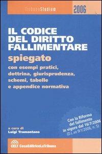 Codice del diritto fallimentare. Spiegato con esempi pratici, dottrina, giurisprudenza, schemi, tabelle e appendice normativa - copertina