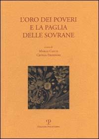 L' oro dei poveri e la paglia delle sovrane - copertina