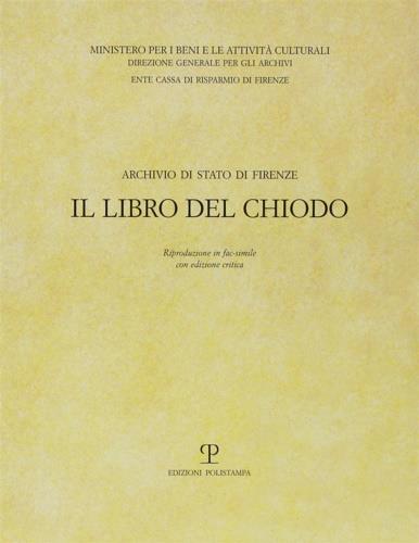 Il libro del chiodo. Con ediz. critica - copertina