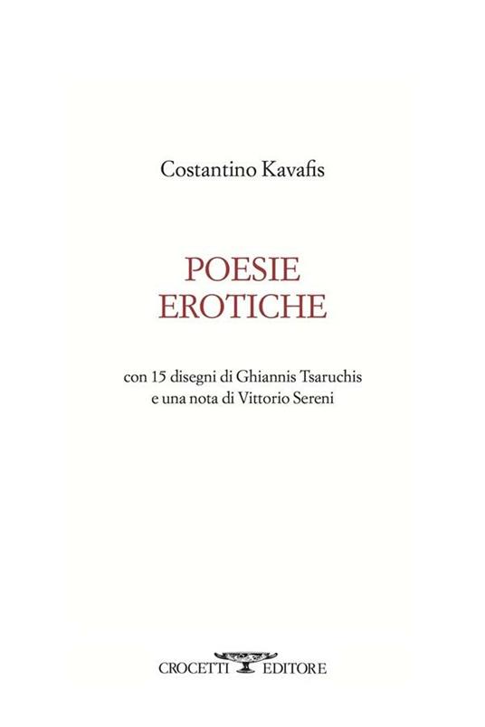 Poesie erotiche - Costantino Kavafis - ebook