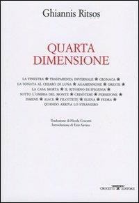 Quarta dimensione - Ghiannis Ritsos - copertina