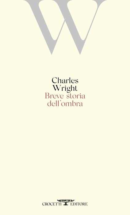 Breve storia dell'ombra - Charles Wright - copertina