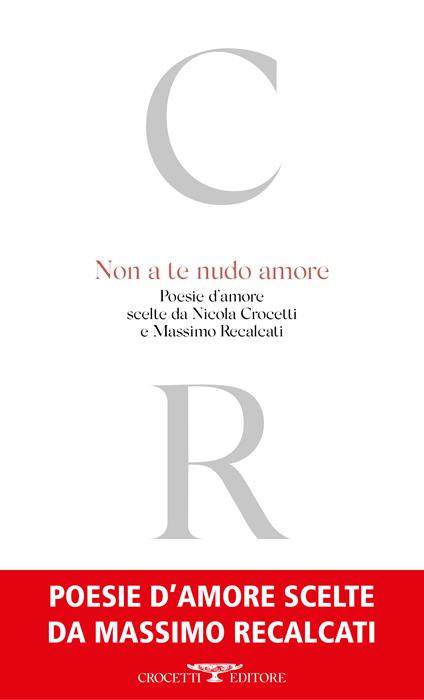 Non a te nudo amore - copertina