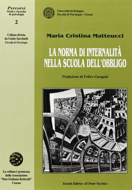 La norma di internalità nella scuola dell'obbligo - Maria Cristina Matteucci - copertina