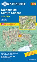 Dolomiti del centro Cadore 1:25.000