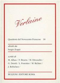 Quaderni del Novecento francese. Vol. 18: Verlaine. - copertina