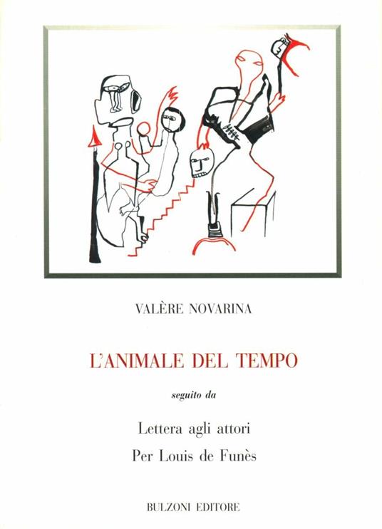 L' animale del tempo - Valère Novarina - copertina