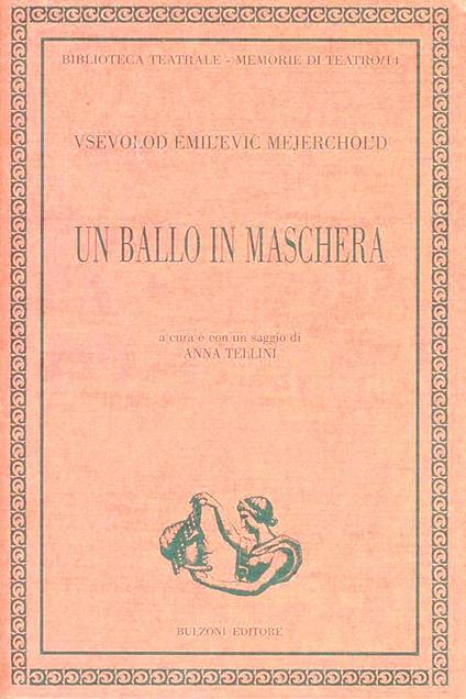 Un ballo in maschera - Vsevolod Mejerchol'd - copertina