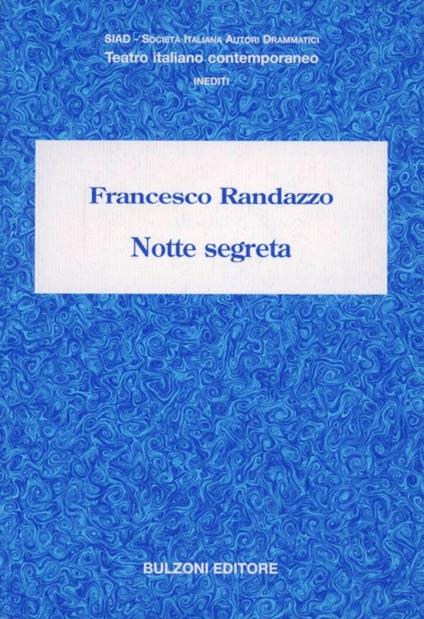 Notte segreta - Francesco Randazzo - copertina