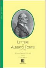 Lettere di Alberto Fortis (1741-1803) a Giovanni Frabboni