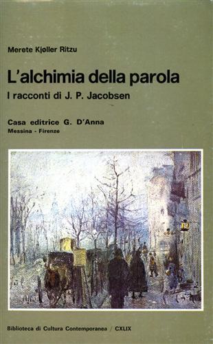 L'alchimia della parola. I racconti di J. P. Jacobsen - M. Kjoller Ritzu - copertina