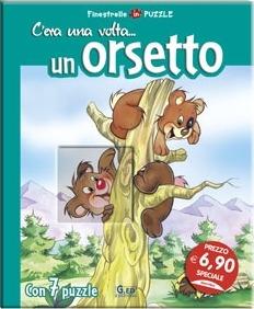 C'era una volta... un orsetto. Libro puzzle - copertina