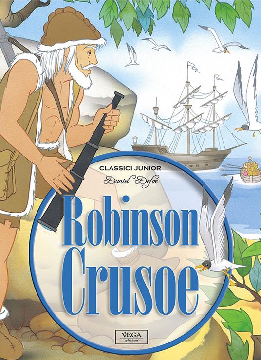 Robinson Crusoe - Daniel Defoe - copertina