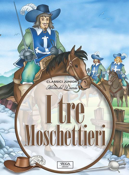 I tre moschettieri - Alexandre Dumas - copertina