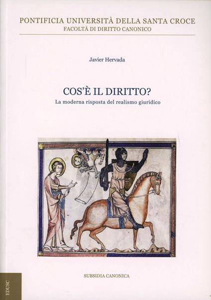 Cos'è il diritto? La moderna risposta del realismo giuridico - Javier Hervada - copertina