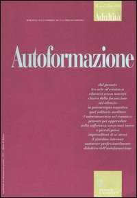 Image of Adultità. Vol. 10: Autoformazione.