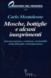 Mosche, bottiglie e alcuni inasprimenti. Interpretazione, credenza, razionalità nella filosofia contemporanea - Carlo Montaleone - copertina