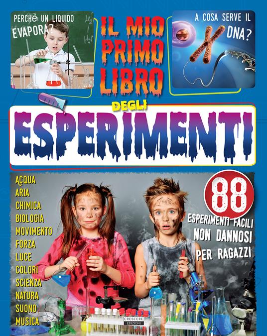 Il mio primo libro di esperimenti - copertina