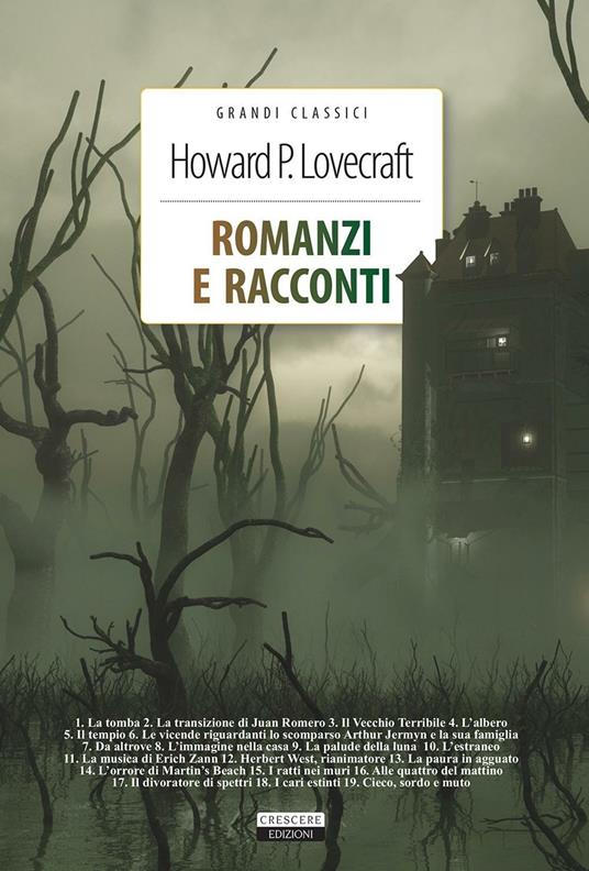 Romanzi e racconti. Con Segnalibro. Vol. 1 - Howard P. Lovecraft - copertina