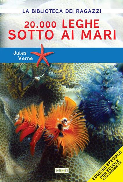 20.000 leghe sotto i mari. Ediz. ad alta leggibilità - Jules Verne - ebook