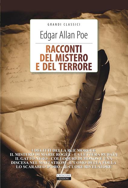 Racconti del mistero e del terrore. Con Segnalibro - Edgar Allan Poe - copertina