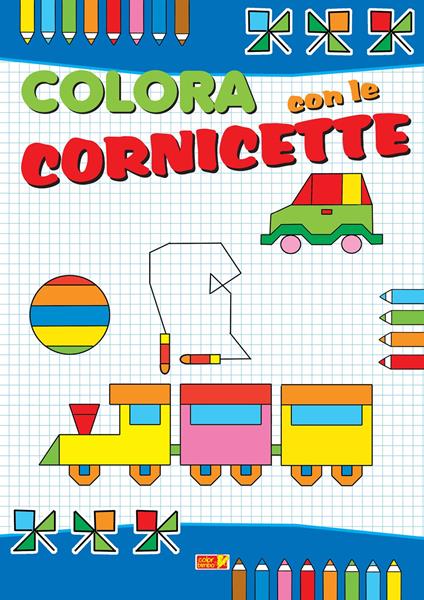 Colora con le cornicette - copertina