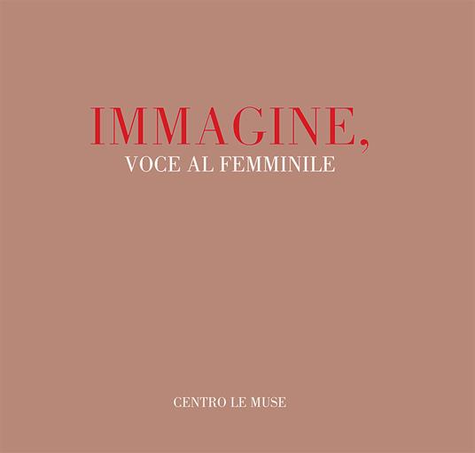 Immagine, voce al femminile - copertina