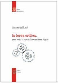 La terza Critica. Passi scelti - Immanuel Kant - copertina