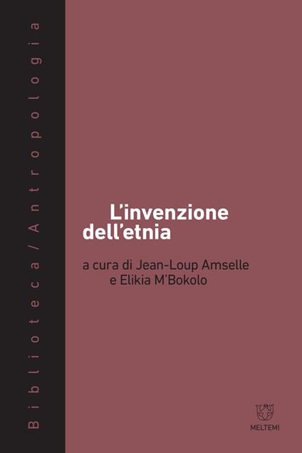 L' invenzione dell'etnia - copertina