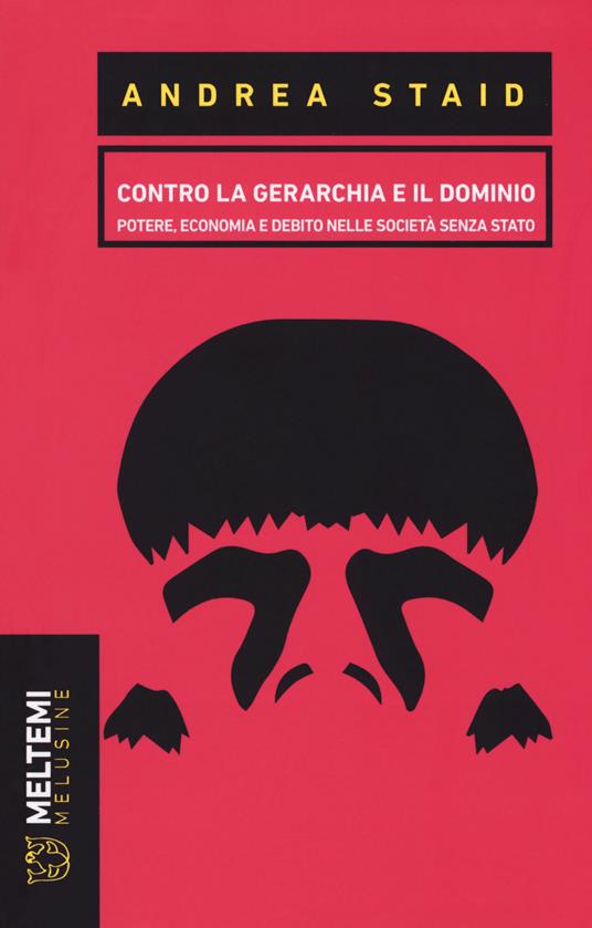 Contro la gerarchia e il dominio. Potere, economia e debito nelle società senza stato - Andrea Staid - copertina