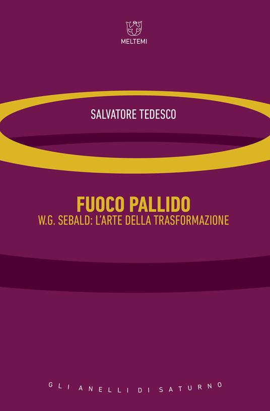 Fuoco pallido. W.G. Sebald: l'arte della trasformazione - Salvatore Tedesco - copertina