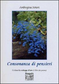 Consonanza di pensieri - Ambrogina Sirtori - copertina