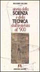 Storia della scienza e della tecnica dall'antichità al '900 - Massimo Baldini - copertina