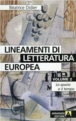 Lineamenti di letteratura europea. Vol. 2