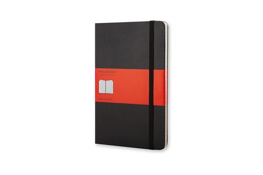 Rubrica Moleskine pocket copertina rigida nero. Black - 5