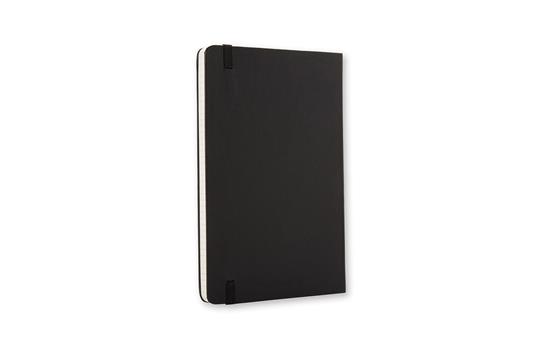 Taccuino Moleskine pocket a quadretti copertina rigida nero. Black - 6