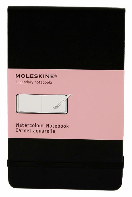 Album per acquerelli Art Watercolor Album Moleskine pocket copertina rigida nero. Black - 7